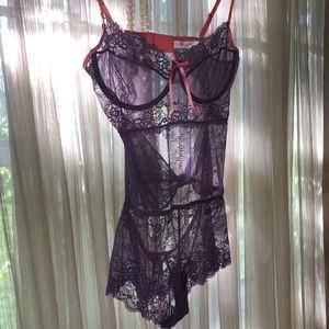 Lilac Lace Bodysuit